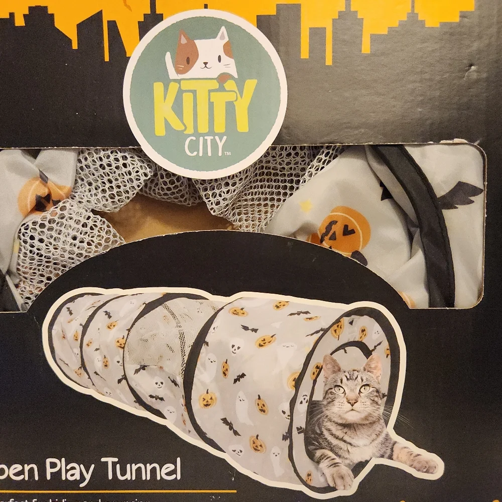 Pop-up Cat Play Tunnel Cat Toy Tunnel